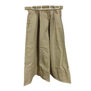 VTG Essex Junction Ladies 10 Beige Peasant Midi Skirt